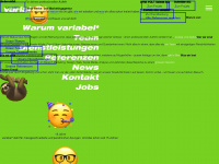 variabel.ch Webseite Vorschau