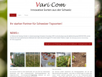 varicom.ch Webseite Vorschau