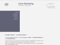vario-marketing.de Webseite Vorschau