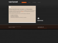 varionet.ch Webseite Vorschau