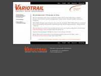 variotrail.de Webseite Vorschau