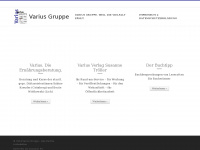 varius-gruppe.de Webseite Vorschau