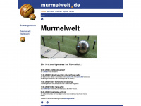 murmelwelt.de Webseite Vorschau