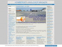 homberger-hingucker.de Webseite Vorschau