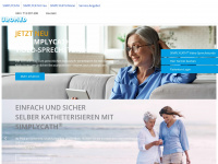 simplycath.de Webseite Vorschau