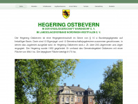 hegering-ostbevern.de Webseite Vorschau