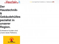 vauclair.ch Webseite Vorschau