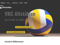 vbc-altstaetten.ch Webseite Vorschau