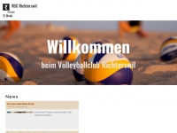 vbc-richterswil.ch Webseite Vorschau