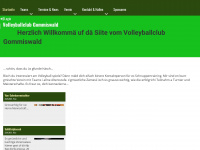 vbcgommiswald.ch Webseite Vorschau