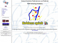 vcp-koblenz.de Webseite Vorschau