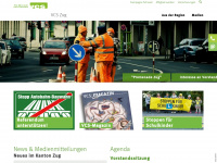 vcs-zg.ch Webseite Vorschau
