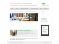 vdm-gmbh.de Webseite Vorschau
