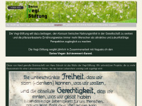vegi-stiftung.ch Webseite Vorschau