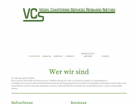 vegoil-chartering.de Webseite Vorschau