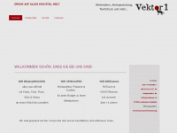 vektor1.de Webseite Vorschau