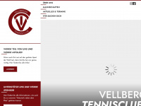 vellberger-tennisclub.de Webseite Vorschau