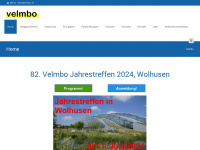 velmbo.ch Webseite Vorschau