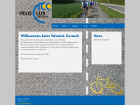 veloclub-zurzach.ch Webseite Vorschau