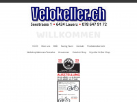 velokeller.ch Webseite Vorschau