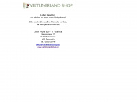 veltlinerlandshop.at Webseite Vorschau