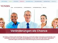 vendis.ch Webseite Vorschau