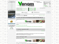 venom-project.de Webseite Vorschau