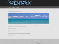 ventax.at Webseite Vorschau