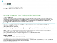 ventoclean.ch Webseite Vorschau