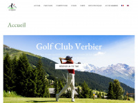 verbiergolfclub.ch Webseite Vorschau