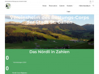 vereinsheim-noerdli.ch Webseite Vorschau
