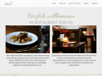 veritas-restaurant.de Webseite Vorschau