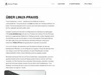 linux-praxis.de Webseite Vorschau