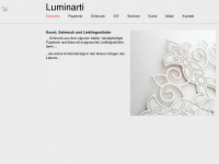 luminarti.de Webseite Vorschau