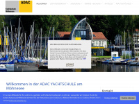 adac-yachtschule.de Webseite Vorschau