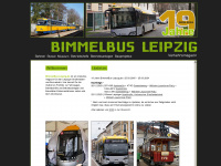 bimmelbus-leipzig.de Webseite Vorschau