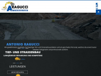 strassenbau-ragucci.de Webseite Vorschau