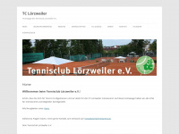 tennisclub-loerzweiler.de Webseite Vorschau