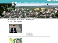 cdu-niedereschach.de Webseite Vorschau