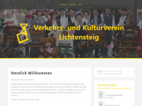 verkehrsverein-lichtensteig.ch Webseite Vorschau