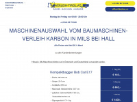 verleih-tirol.at Webseite Vorschau