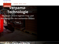 verpama.ch Webseite Vorschau