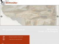 verputz-wirthmueller.de Webseite Vorschau