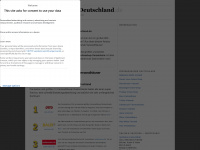 versandhaeuser-deutschland.de Webseite Vorschau