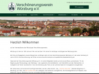 verschoenerungsverein-wuerzburg.de Webseite Vorschau