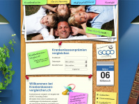versicherung-vergleichen.ch Webseite Vorschau