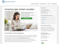 versicherungsverwaltung.de Webseite Vorschau