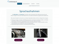 vertonung.ch Webseite Vorschau