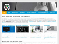 vesa-standard.de Webseite Vorschau
