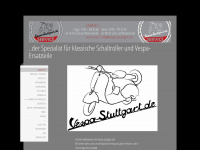 vespa-stuttgart.de Webseite Vorschau